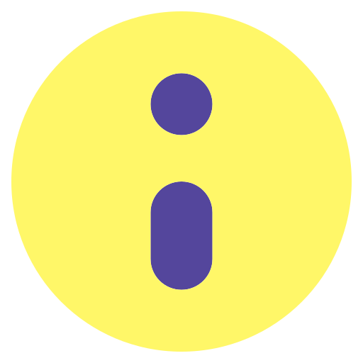 informacja Generic color fill ikona