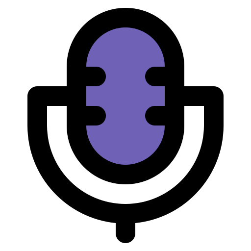 마이크 Generic color lineal-color icon