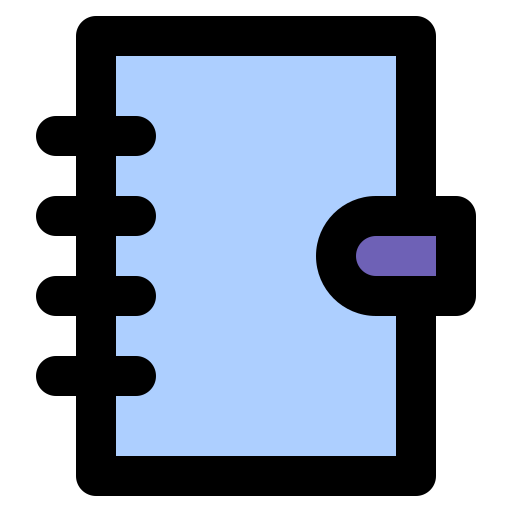 notizbuch Generic color lineal-color icon