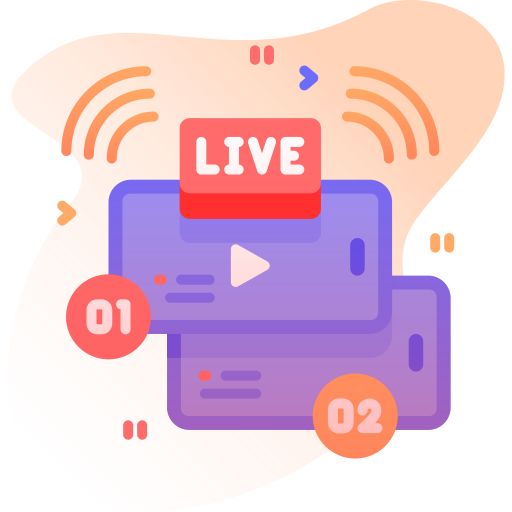 Live streaming Special Ungravity Gradient icon