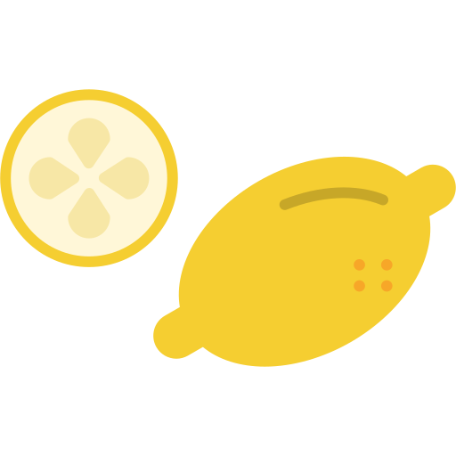 Лимон Generic color fill иконка