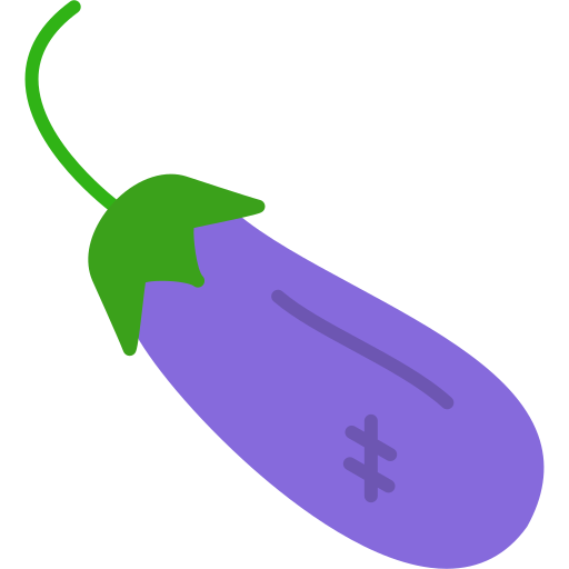 aubergine Generic color fill Icône