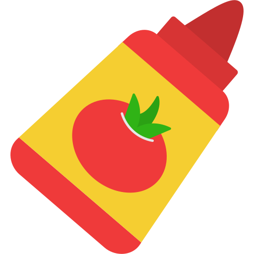 ketchup flasche Generic color fill icon