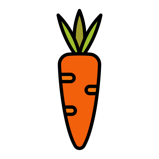 carota Generic color lineal-color icona