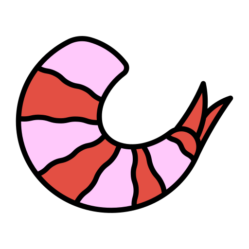 새우 Generic color lineal-color icon