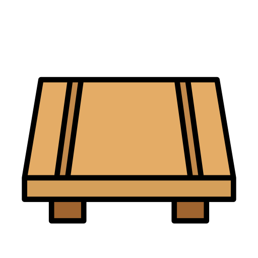 tabla de sushi Generic color lineal-color icono