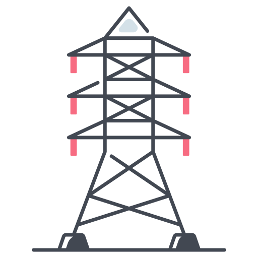 wieża transmisyjna Generic color lineal-color ikona