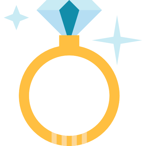 pierścień PongsakornRed Flat ikona