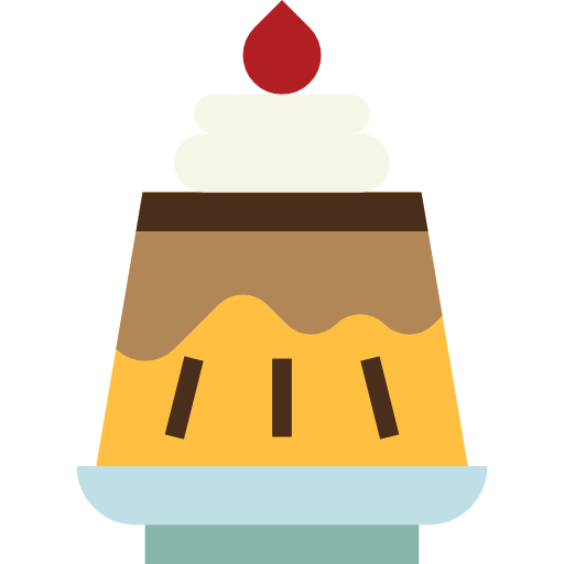 pudding PongsakornRed Flat ikona