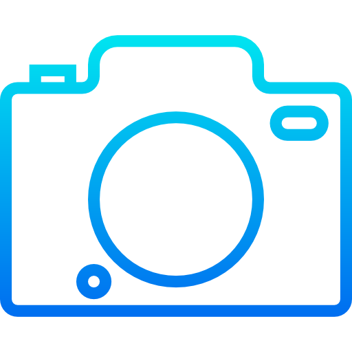 kamera srip Gradient icon