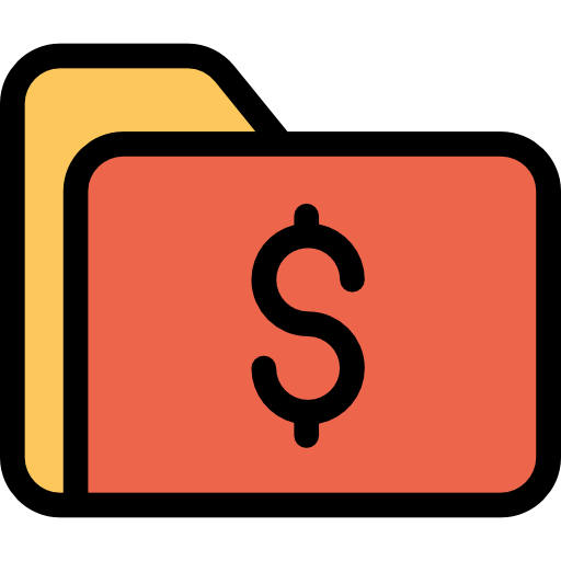 carpeta Kiranshastry Lineal Color icono