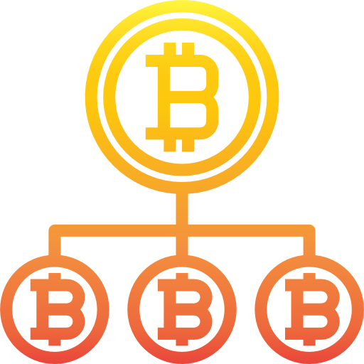 blockchain srip Gradient icon