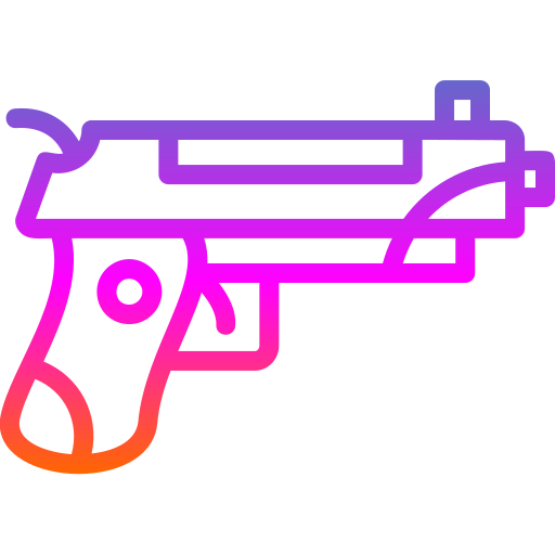 Guns Generic gradient outline icon