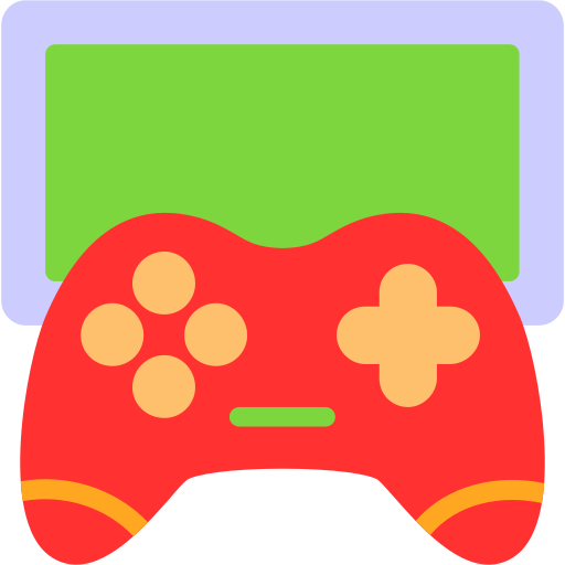 consola de juego Generic color fill icono
