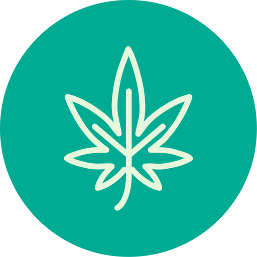 cannabis Generic color fill Icône