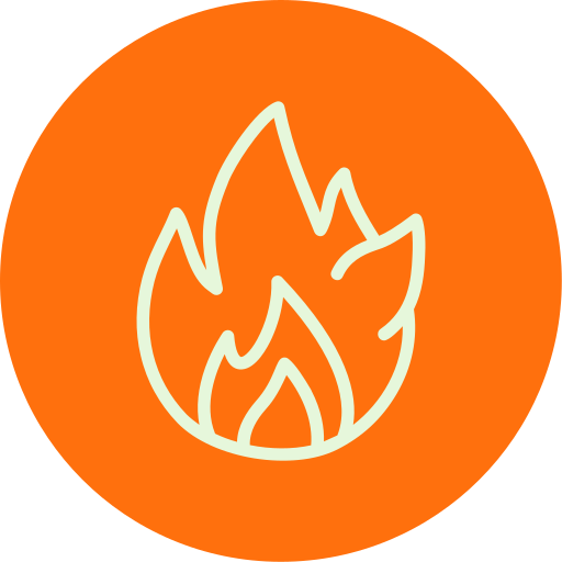 Fire Generic color fill icon