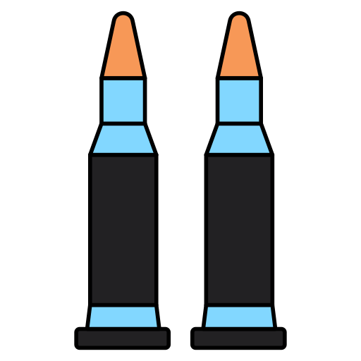 munition Generic color lineal-color icon