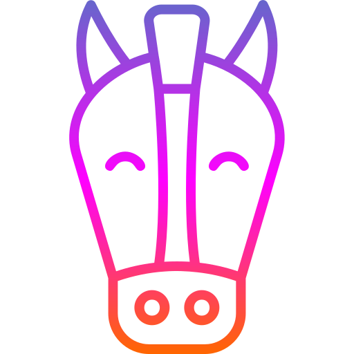 cavallo Generic gradient outline icona