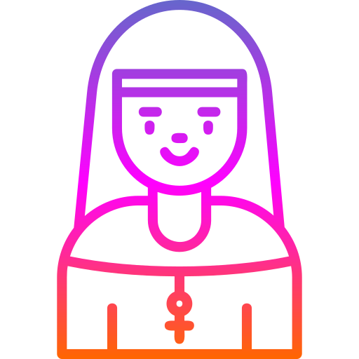 siostra zakonna Generic gradient outline ikona