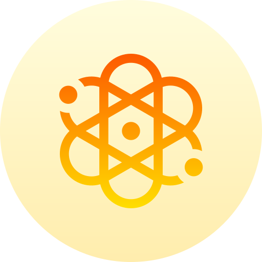 原子 Basic Gradient Circular icon