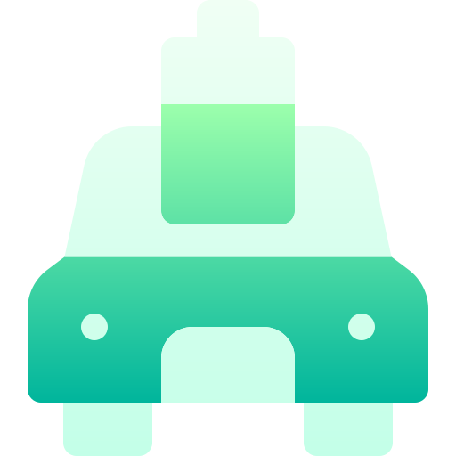 電気自動車 Basic Gradient Gradient icon