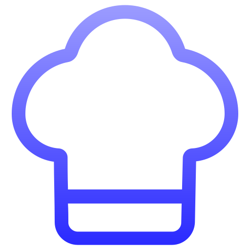 cuoco Generic gradient outline icona