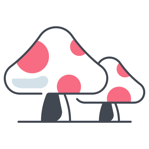 Mushroom Generic color lineal-color icon