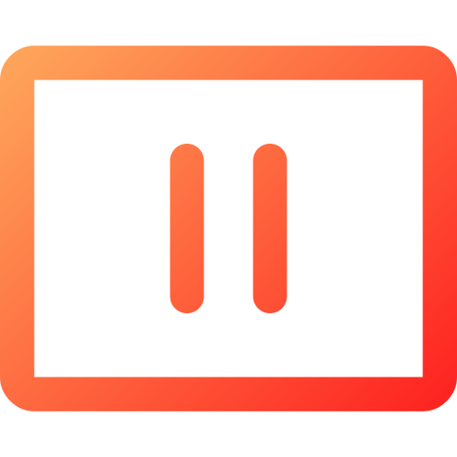 pause Generic gradient outline icon