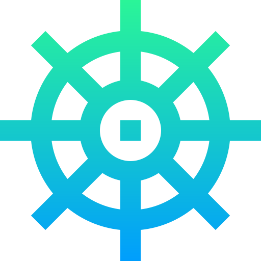 Dharma wheel Super Basic Straight Gradient icon