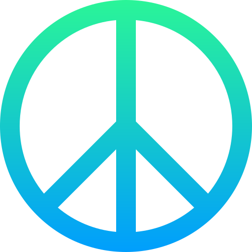 Pacifism Super Basic Straight Gradient icon
