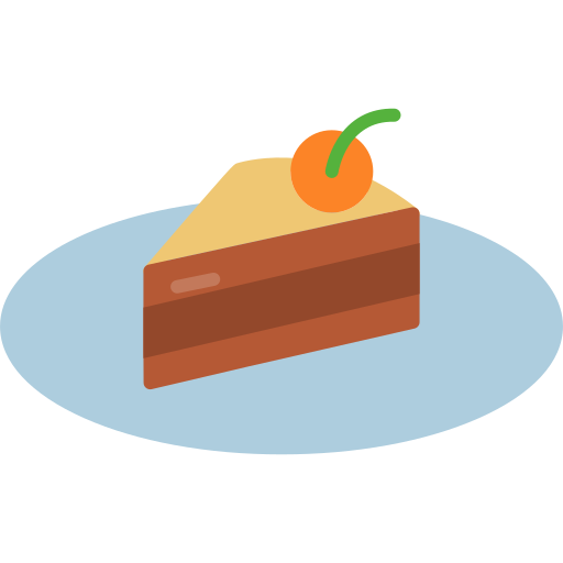 Кусок пирога Generic color fill иконка