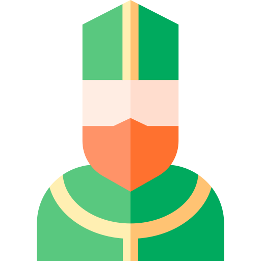 St Patrick Basic Straight Flat icon