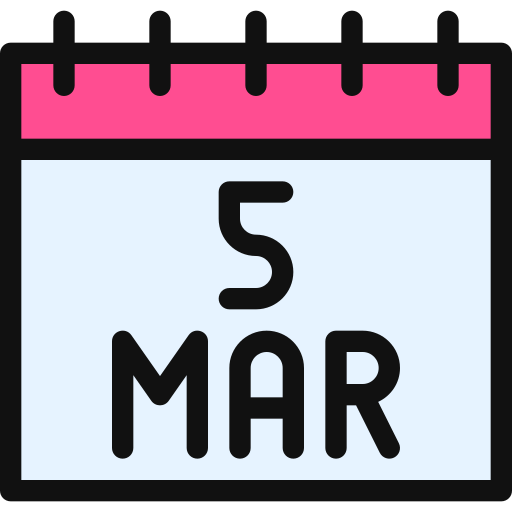 maart Generic color lineal-color icoon