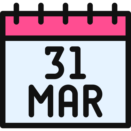 marzo Generic color lineal-color icono