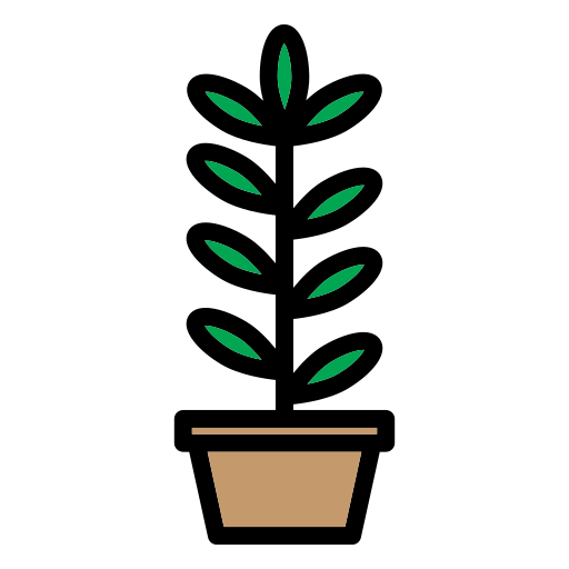 plantenpot Generic color lineal-color icoon