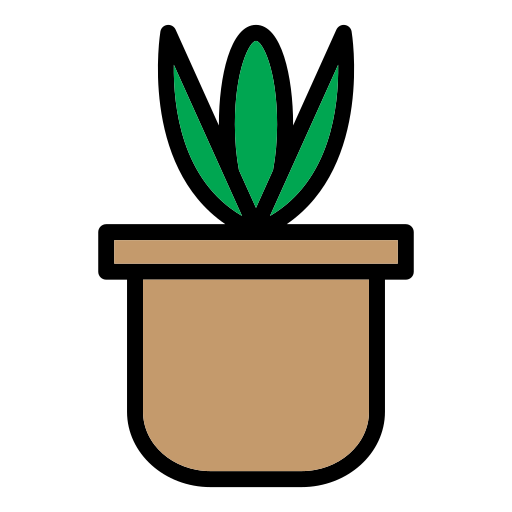 plantenpot Generic color lineal-color icoon