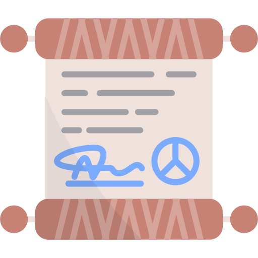 Мирный договор Generic color fill иконка