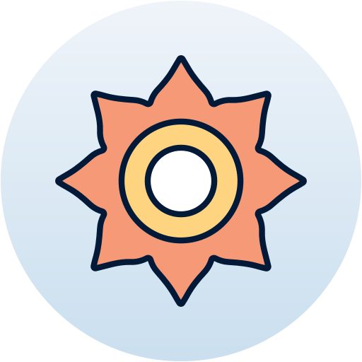 chakra Generic Outline Color icon