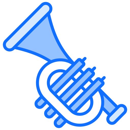 trompette Generic Blue Icône