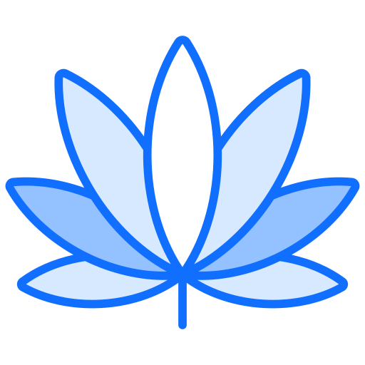 marijuana Generic Blue Icône