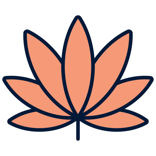 marihuana Generic Outline Color ikona