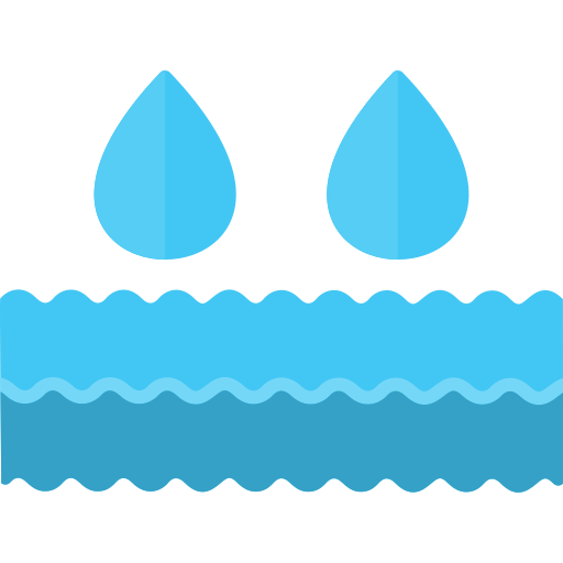 Water Drops Generic color fill icon