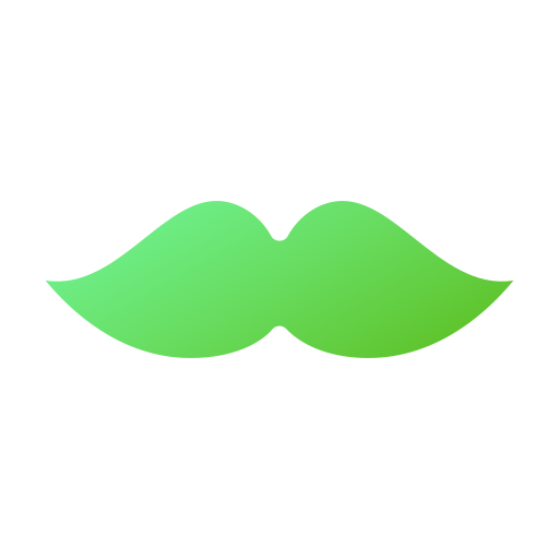 Moustaches Generic Flat Gradient icon