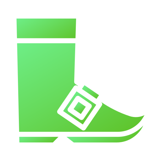 zapato Generic Flat Gradient icono
