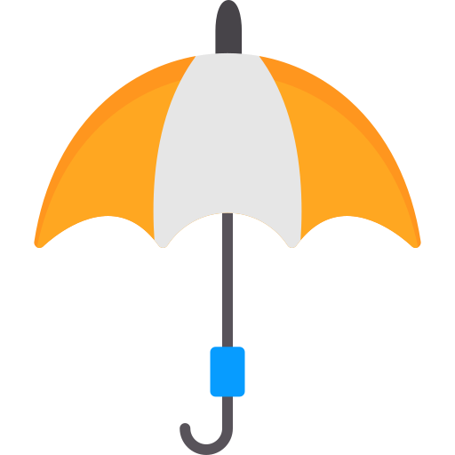 Umbrella Generic color fill icon