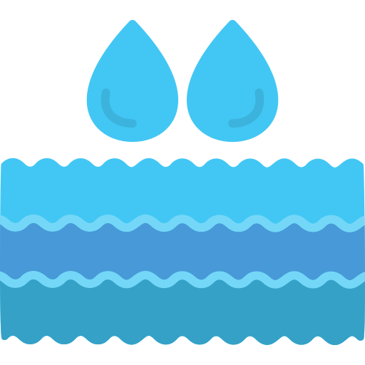 gota de agua Generic color fill icono