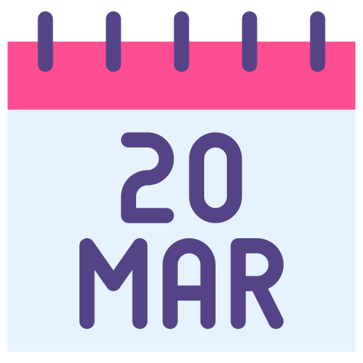 March Generic color fill icon