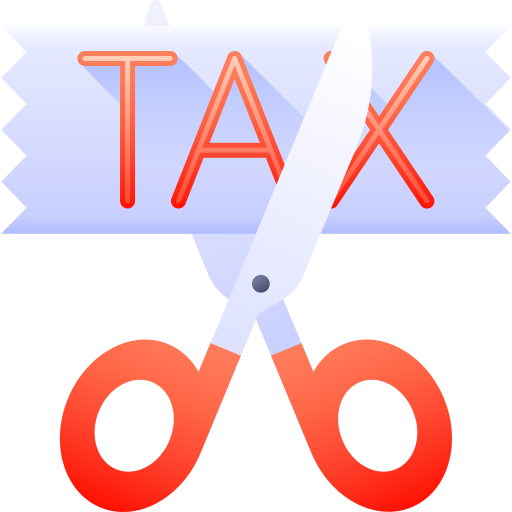 impuesto Generic gradient fill icono