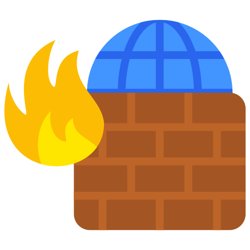 Firewall Generic color fill icon