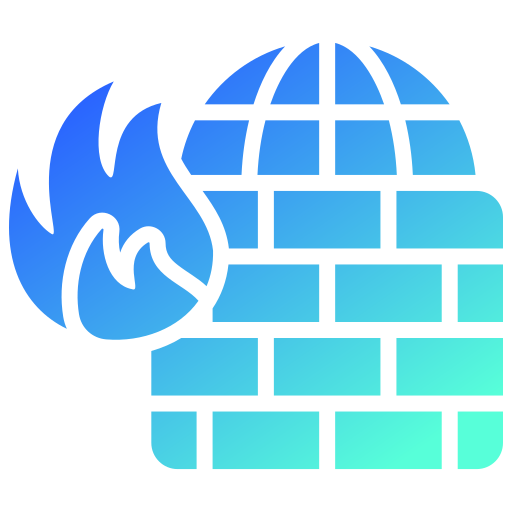 firewall Generic gradient fill icon